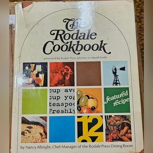 Vintage 1973 The Rodale‎ Cookbook Recipes Cooking By Nancy Albright HB